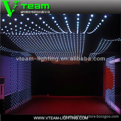 xxx clear soft mesh screen used for decorative light / disco light